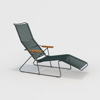 CLICK-Sunlounger-Pine_Green-Houe