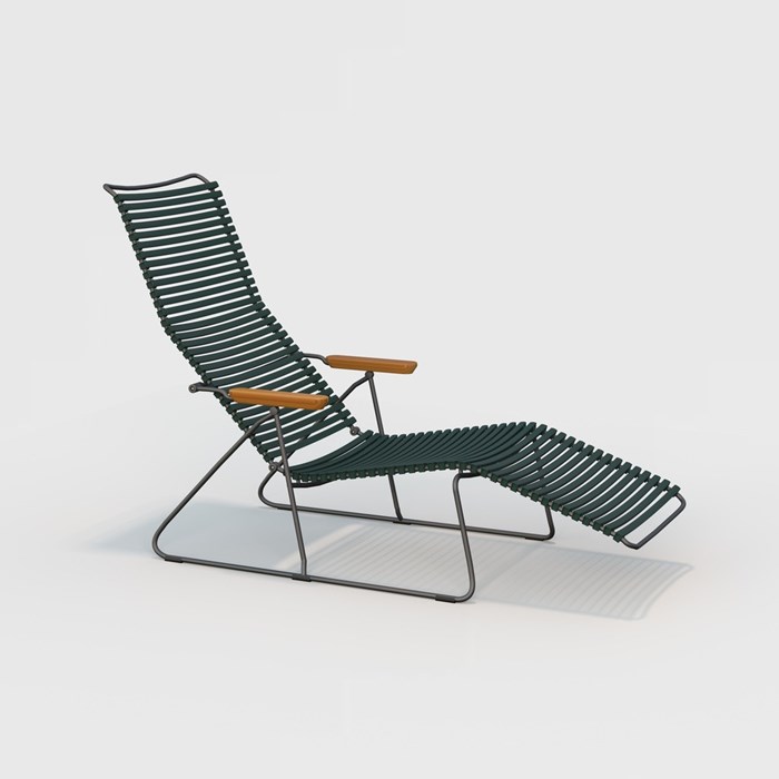 CLICK-Sunlounger-Pine_Green-Houe