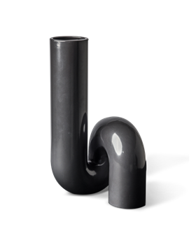 Vase-Yourtube-black-polspotten