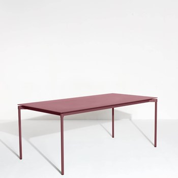 table-rectangulaire-fromme-brun-rouge-petite-friture