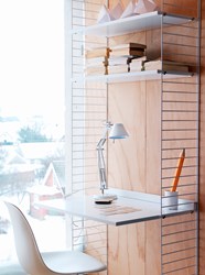 étagère string - blanc - in situ