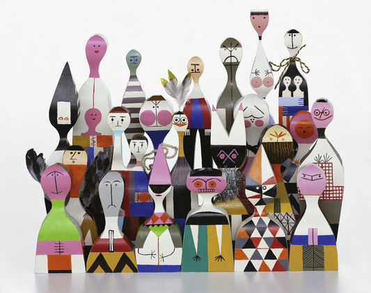 Wooden Dolls Group