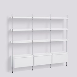 pier-system-133-ps-white-powder-coated-steel-clear-anodised-alu-profiles-hay